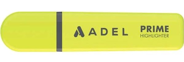 Adel Prime Highlighter Neon Sarı Fosforlu Kalem