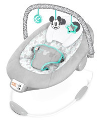 Bright Starts Mickey Mouse Titreşimli Oyuncaklı Müzikli 1 Kademeli Ana Kucağı
