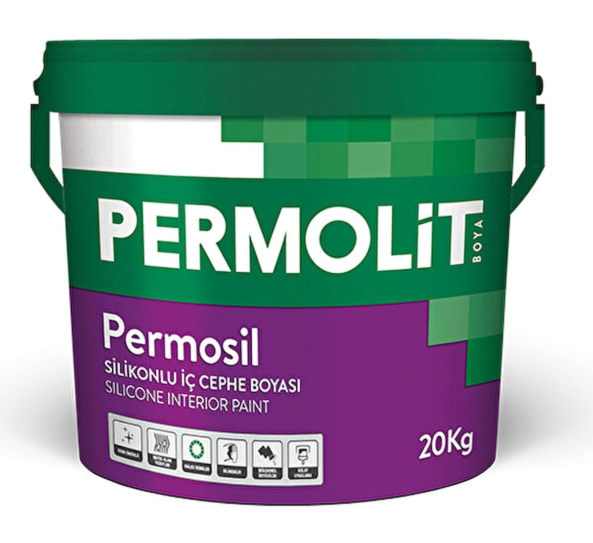 Permolit Permosil Su Bazlı Silikonlu İç Cephe Boyası 20 kg Çırağan