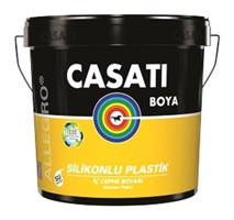 Casati Allegro Su Bazlı Silikonlu Plastik Mat İç Cephe Boyası 3.5 kg Kristal Gri