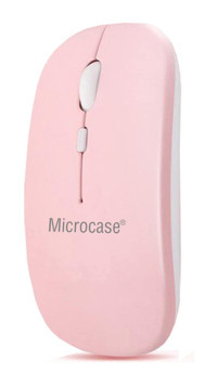 Microcase AL2722 Kablosuz Pembe Optik Mouse