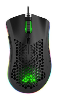 Sarepo GT-120 RGB Makrolu Kablolu Siyah Optik Gaming Mouse
