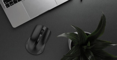 Blic BWM5 Ergonomik Makrolu Kablosuz Siyah Optik Gaming Mouse