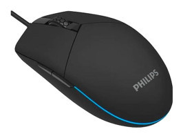 Philips G304 RGB Makrolu Kablolu Siyah Optik Gaming Mouse