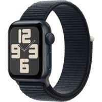 Apple Watch Se Tansiyon Ölçen Unisex Kare 40 mm Lacivert Naylon Örgü Akıllı Saat