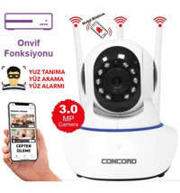 Concord C-630 Hareket Sensörlü Gece Görüşlü IP Bebek Kamerası