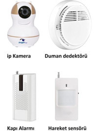 Pazariz KS-511 Hareket Sensörlü Gece Görüşlü Kablosuz Full HD IP Bebek Kamerası