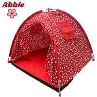 Abbie Yıldızlar 4-6 Yaş Kırmızı Unisex Çocuk Çadırı