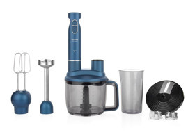 Schafer Chef Blend 1.5 lt Plastik Turbo Fonksiyonu 1500 W 4 Bıçaklı 4'lü Blender Seti Mavi