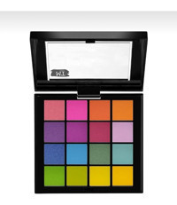 Makeup Time 02 Metalik Neon Palet Göz Far Paleti
