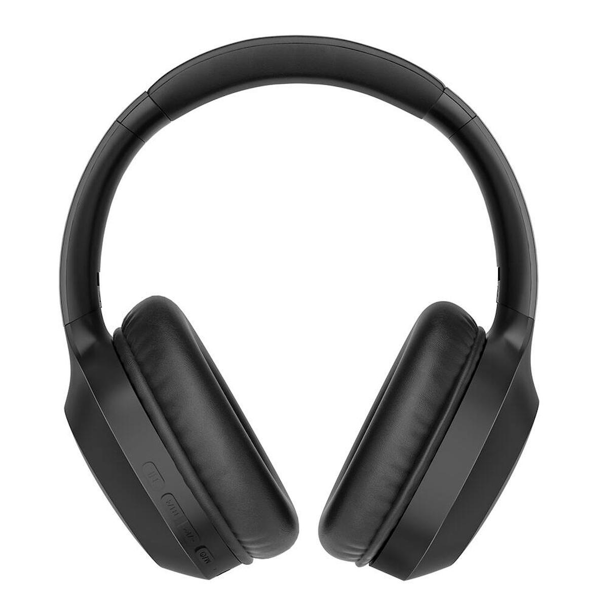 Wiwu TD-01 Tek Mikrofonlu 5.1 Silikonsuz Kablosuz Kulak Üstü Bluetooth Kulaklık