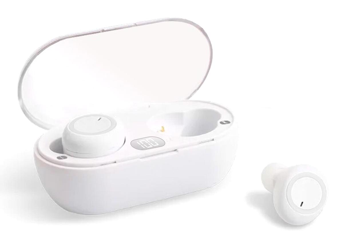 Hepu Su Geçirmez Tek Mikrofonlu 5.2 Silikonlu Gürültü Önleyici Kablosuz Kulak İçi Bluetooth Kulaklık