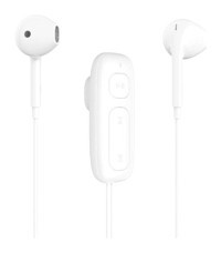 Wiwu EB313 Tek Mikrofonlu 5.3 Silikonsuz Kablosuz Kulak İçi Bluetooth Kulaklık Beyaz