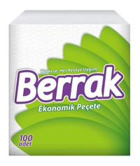 Berrak Kağıt Peçete 24x100'lü