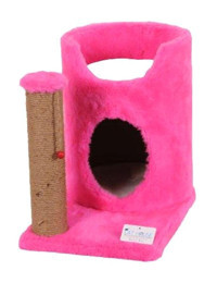 Cathausee S04 Oyuncaklı 47 cm Kedi Tırmalama Evi