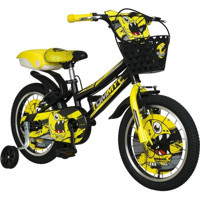 Tommybike Lüx Aksesuarlı 16 Jant Vitessiz 8 Yaş Sarı Çocuk Bisikleti