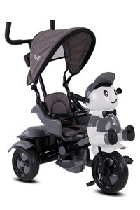 Babyhope 125 Vitessiz 2+ Yaş Gri Çocuk Bisikleti