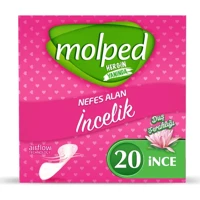 Molped Günlük Koruma İnce 20'li Hijyenik Ped 1 Adet