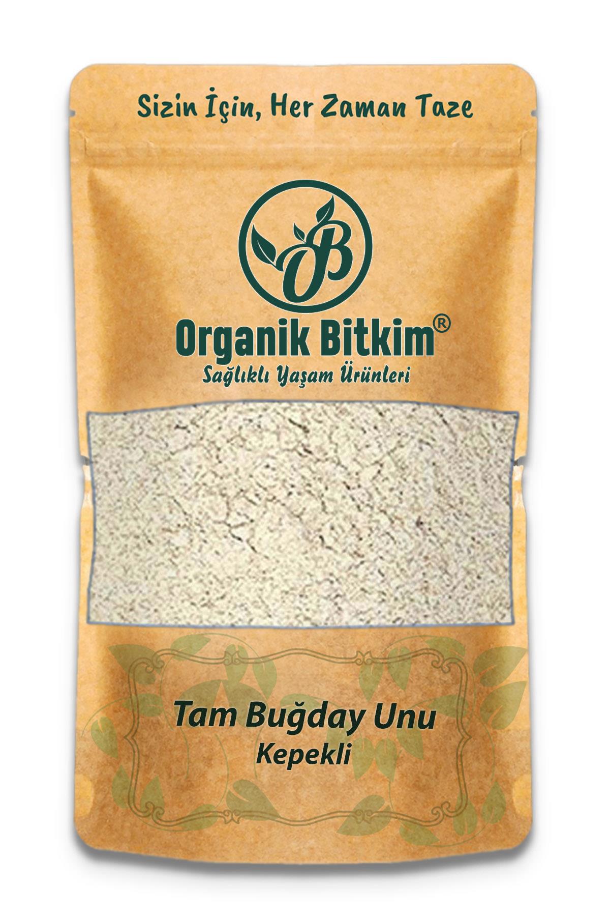 Organik Bitkim Kepekli Buğday Unu 500 gr