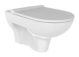 Bien Leo Vento Proplast 52 cm Seramik Kanalsız Gömme Asma Klozet Beyaz