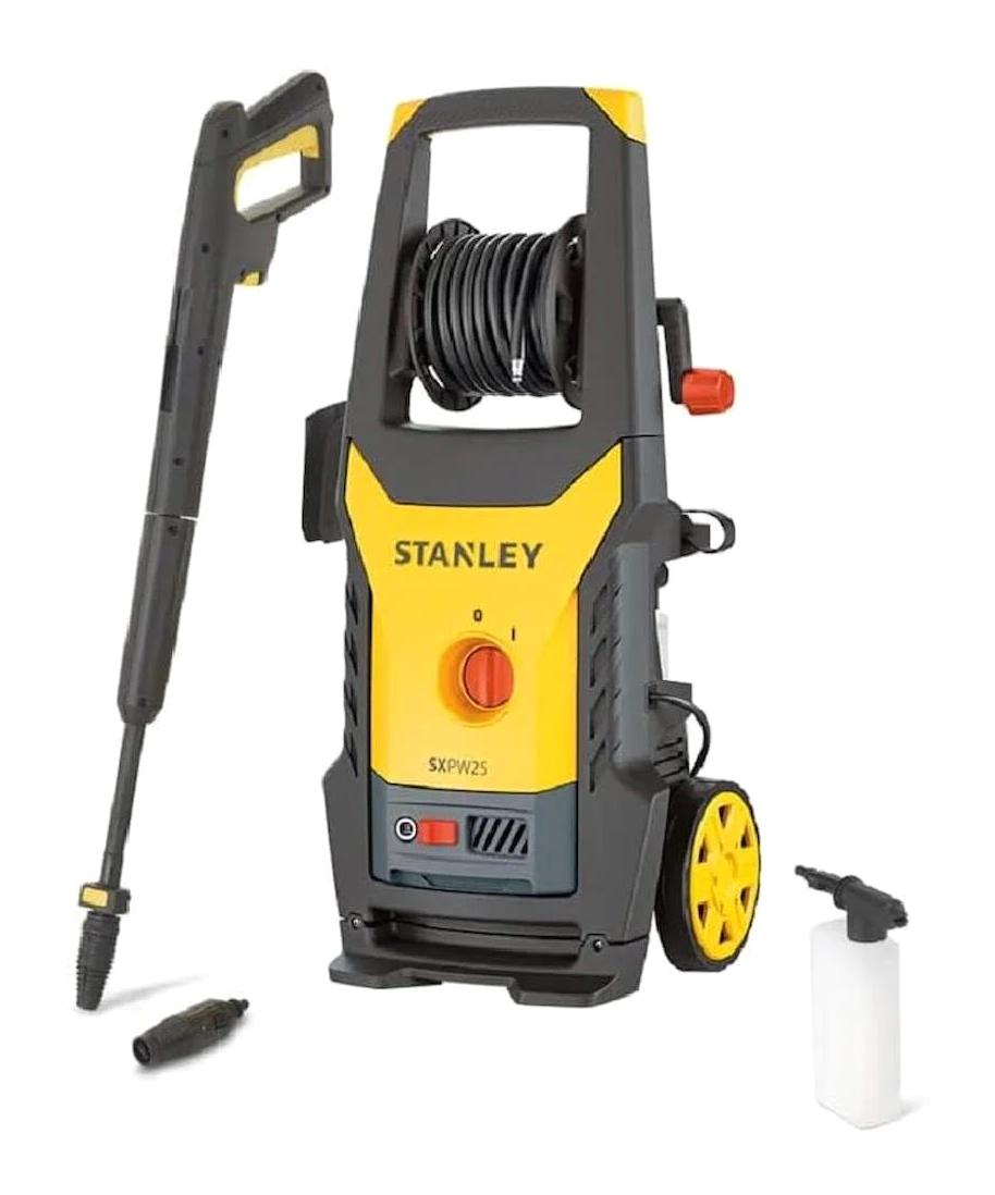 Stanley SXPW25E 2500 W Tekerlekli 150 Bar Elektrikli Basınçlı Yıkama Makinesi