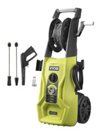 Ryobi RY170PWA 2500 W Tekerlekli 170 Bar Elektrikli Basınçlı Yıkama Makinesi