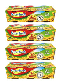 Superfresh Konserve Mısır 12x200 gr