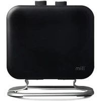 Mill 1800 Watt Ayaklı Fanlı Isıtıcı Siyah