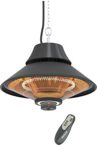 Mirkraft Elirg R.C. 2000 Watt Duvar Tipi Infrared Isıtıcı Siyah