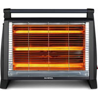 Kumtel LX-2832 1500 Watt Ayaklı Quartz Isıtıcı Siyah