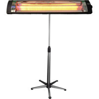Uğur IRF 1800 Watt Duvar Tipi Infrared Isıtıcı Siyah