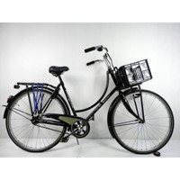 Batavus Old Dutch D+ 28 Jant 1 Vites Şehir / Tur Bisikleti Siyah