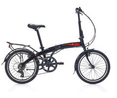 Peugeot F13 Folding 20 Jant 7 Vites Katlanır Şehir / Tur Bisikleti Siyah