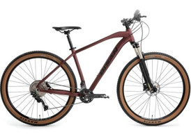 Bisan MTX 7600 29 Jant 20 Vites Amortisörlü Dağ Bisikleti Bordo-Siyah