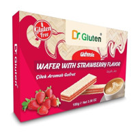 Dr.Gluten Çilekli Gofret 100 gr