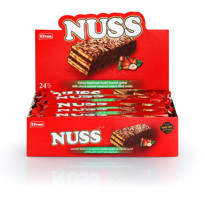 Elvan Nuss Çikolatalı Fındıklı Gofret 24x18 gr