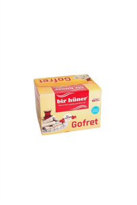 Bir Hüner Çikolatalı Vanilyalı Gofret 400 gr