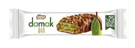 Nestle Damak Ala Antep Fıstıklı Gofret 12x30 gr