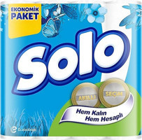 Solo 2 Katlı 48'li Rulo Tuvalet Kağıdı