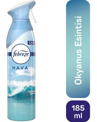 Febreze Hava Ferahlatıcı Okyanus Esintisi Oda Kokusu, Koku Giderici 185 ml