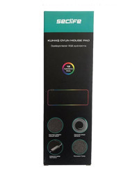 Seclife SMP 3425 80x30 cm Gaming Mousepad Siyah
