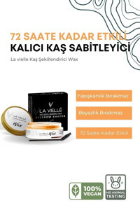 La Vielle Suya Dayanıklı Şeffaf Wax Kaş Sabitleyici 50 ml