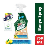 Cillit Bang Doğal Güç Limonlu Sıvı Sprey Banyo Temizleyici 750 ml