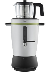 Beko SE 8034 2000 W 3.5 lt Cam Tek Demlikli Tek Musluklulu Plastik Elektrikli Semaver Beyaz