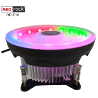 Redrock F16 3 Pin 1 Fanlı Fan Soğutmalı RGB Masaüstü İşlemci Soğutucu