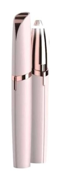 Flawless Brows Yüz Genital Bölge Kaş Koltuk Altı Bacak için Kablosuz Epilasyon Aleti Pembe