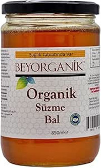 Beyorganik Organik Süzme Çiçek Balı 850 gr