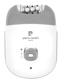 Pierre Cardin PC-E12001 Yüz Genital Bölge Kaş Bıyık Koltuk Altı Sakal Bacak için Tek Başlıklı Kablosuz Işıklı Epilasyon Aleti Beyaz