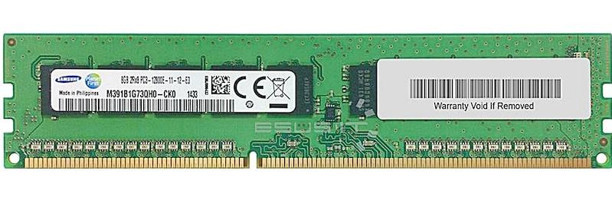 Samsung M378B1G73BH0-CK0 8 GB DDR3 1x8 1600 MHz Ram
