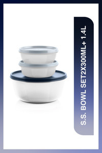 Tupperware Bowl 6'lı Plastik Saklama Kabı